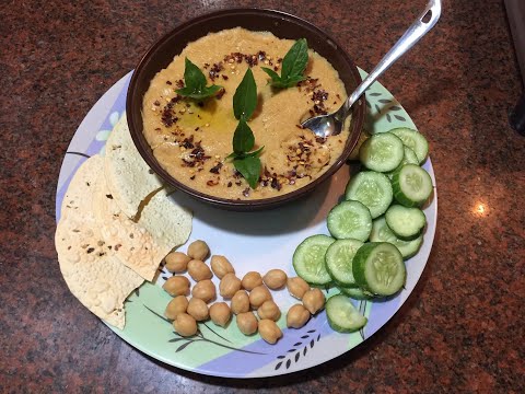 Easy & Healthy Homemade Hummus Recipe in Tamil/Hummus spread & dip/வெள்ளை கொத்துக்கடலை டிப் செய்முறை