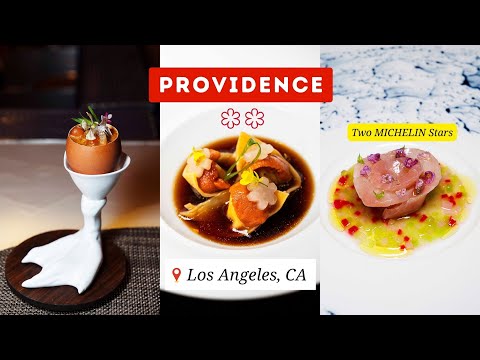 Providence Restaurant, Los Angeles - Two MICHELIN Stars | $295 Seafood-centric Tasting Menu