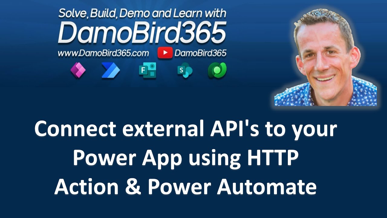 Learn how to Bring External API's to Your Power App Using HTTP Action & Power Automate