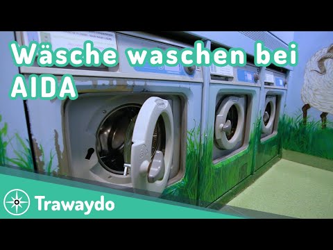 Waschsalon: Wäsche waschen auf einem AIDA Schiff | AIDA Große Winterpause Karibik: Folge 12