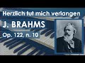 J. Brahms - Herzlich tut mich verlangen - Chorale Prelude op. 122, n. 10 - Viscount Organ Sonus 60
