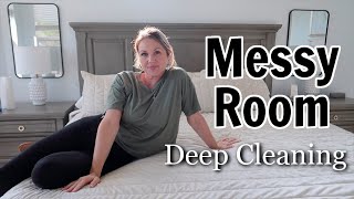 How to DEEP CLEAN my MESSY Room in one day!