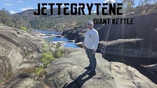 Exploring Ice Age Potholes in Norway | Jettegrytene (Giant Kettle)