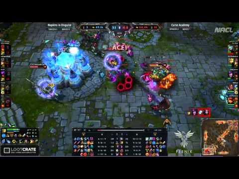 0LeBlanc exploded (NACL- NID vs. CA) - League of Legends