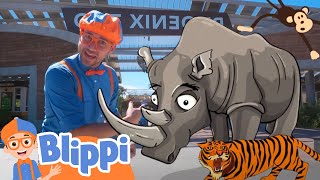 Download lagu Blippi Visits The Zoo | Learning Zoo Animals For Kids | Educational Videos For Toddlers mp3