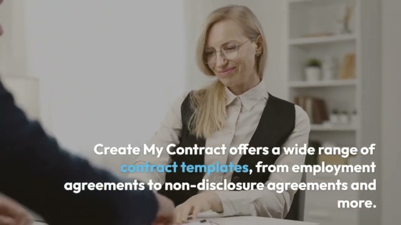 Get customised contracts in minutes with Create My Contract