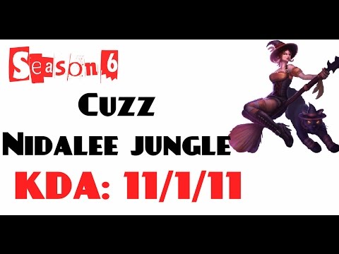 Korea Challenger LOL - Cuzz - Nidalee jungle ft  GFL SofM, EDG Deft, PawN, QG Mata (Feb 11, 2016)