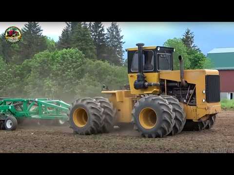Rome 450C Tractor Working on Spring Tillage