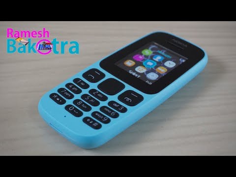 Nokia 105 2017 Full Review and Unboxing