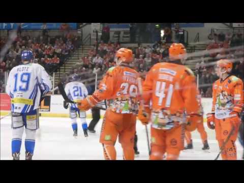 Zack Fitzgerald & Guillaume Desbiens have words with Barry Almeida