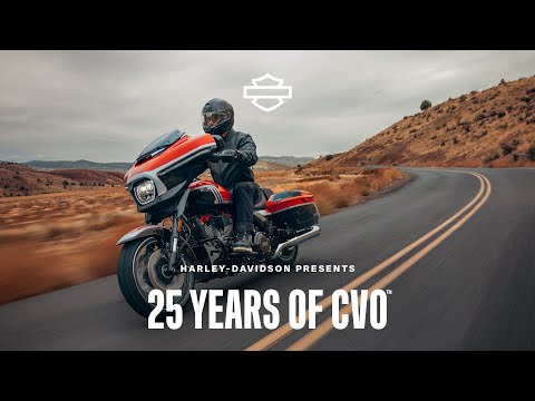 25 Jahre CVO Motorräder von Harley-Davidson
