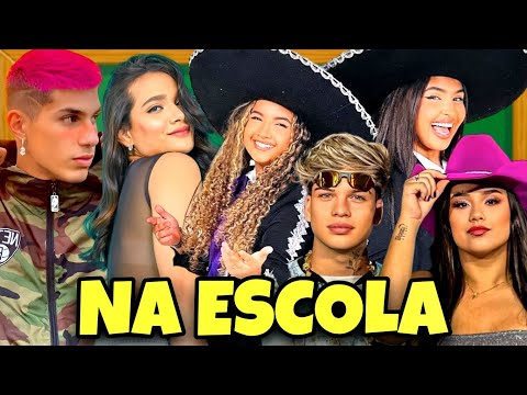 VOID CAUAN, JULIANA BALTAR, KYSHA, MINE QUERIDA, GIOVANA MARTYNNS E FELIPE MELCHIORI NA ESCOLA!
