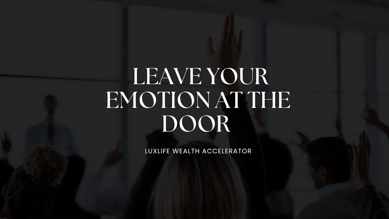 Leave the Emotion at The Door
