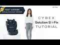 миниатюра 0 Видео о товаре Автокресло Cybex Solution S i-Fix (15-36 кг), Deep Black (Черный)
