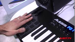 Video thumbnail for ALESIS VI49 KEYBOARD @NAMM 2015 WITH DJKIT TV by djkit®