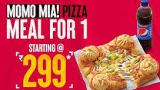 Momo Mia Pizza🍕| Pizza Hut New Product | Jammu Kashmir Special | Khana Khojo Shorts