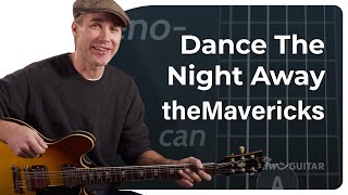 Crazy Easy Beginner Guitar 2 Chord Play Along - Dance The Night Away! Just A &amp; D chords