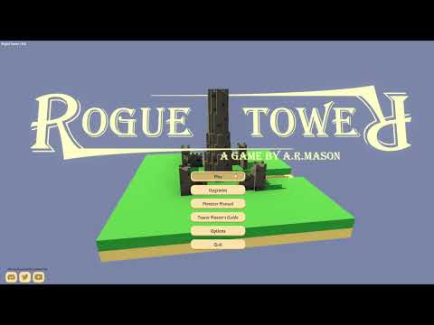 "Rogue Tower" Session 1 Pt. 1 | Die of Death Games | Unlock, build, upgrade, expand, defend.