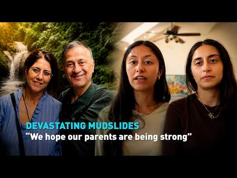 Sisters cling to hope as parents remain missing after deadly floods