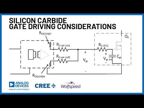 Silicon Carbide Gate Driving Considerations from ADI & Wolfspeed