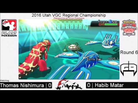 Utah VGC Regionals 2016 - Round 5 - Habib Matar vs Thomas Nishimura