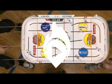 European Table Hockey Championship 2016: Yngve Aasheim (NOR) - Anders Ekestubbe (SWE)