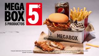 KFC La razón por la que MEGABOX DE KFC vale 5€ anuncio