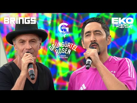 Eko Fresh x Brings feat. Grüngürtelrosen - Bunte Brücke (ZDF Fernsehgarten 30.06.2024)