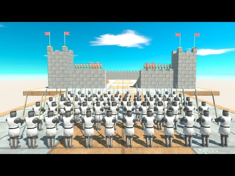 Armies Attack Archer Castle - Animal Revolt Battle Simulator