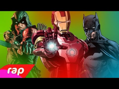 Rap do Homem de Ferro Batman e Arqueiro Verde (SEM PODERES) NERD HITS 7MZ REEDITADO