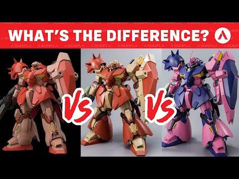 HG Messer Comparison | Difference between the regular and P-Bandai Messer | Messer vs Pbandai Messer