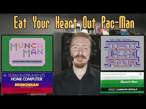 Munch Man: An All-Time TI-99 Classic Arrives in 1982 - YouTube