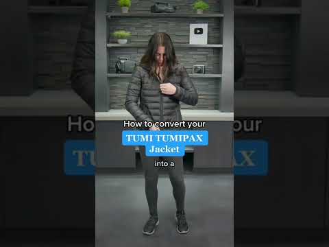How To Fold Up A TUMIPAX Jacket