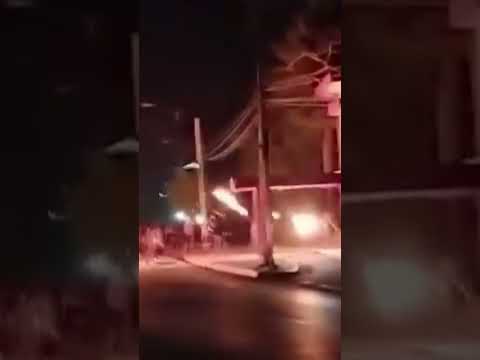 Cuba en la calle momentos que le dan candela al PCC de moron ciego de avila