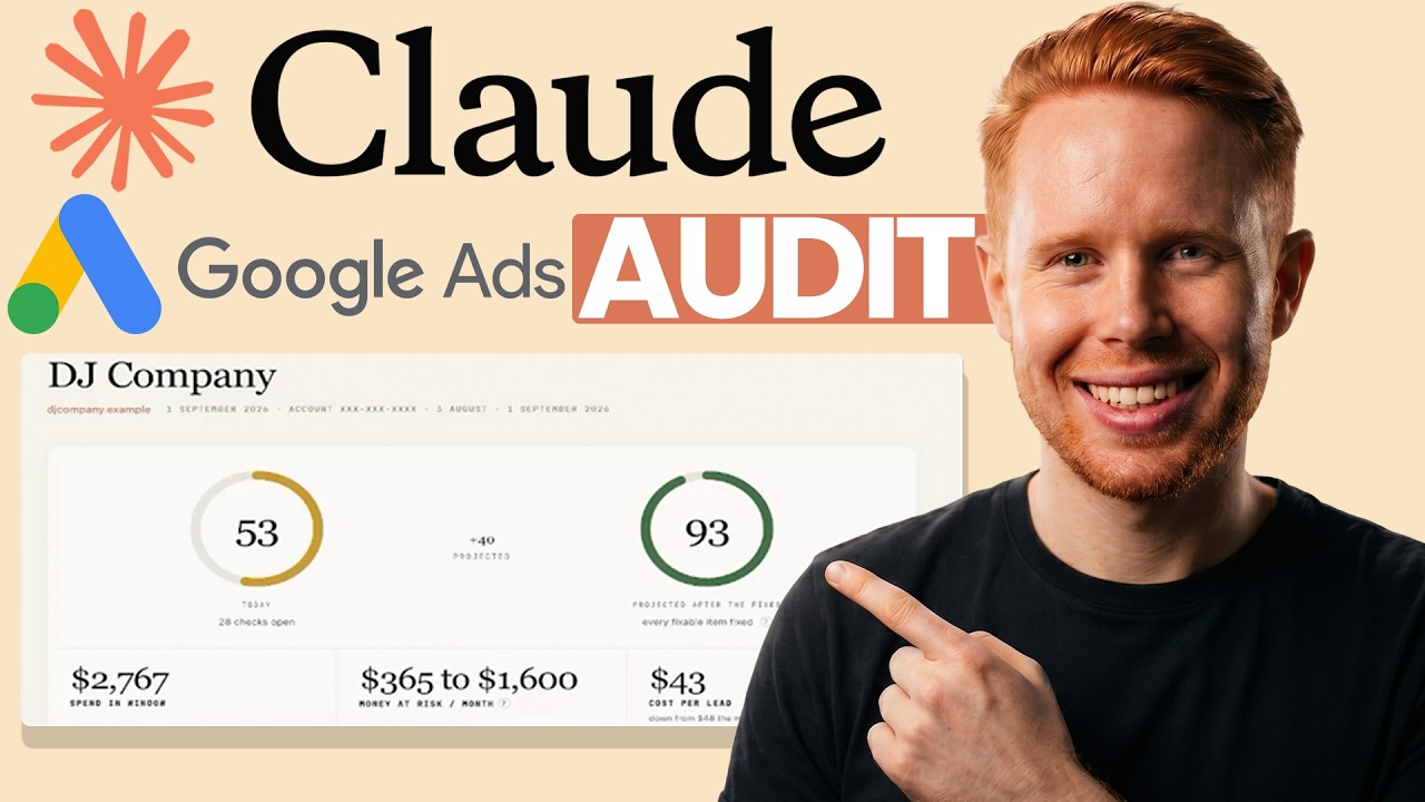 Claude Code Google Ads Audit: Fix Your Account In 1 Prompt (Steal This)