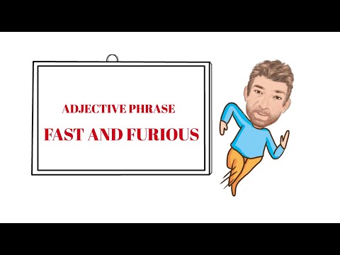 English Tutor Nick P Adjective Phrase (98) Fast And Furious  - Origin
