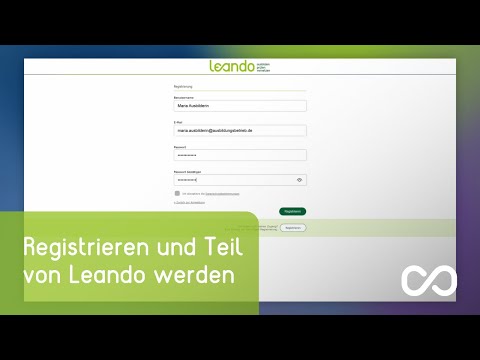 Leando: Jetzt registrieren und Teil des Portals für Ausbildungs- und Prüfungspersonals werden