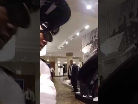 In and out challenge gone wrong with Harrods security ... - YouTube