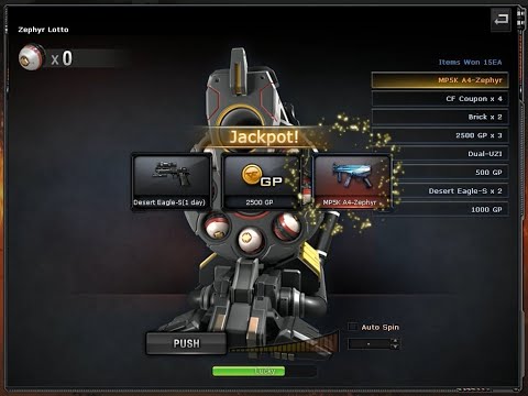 Crossfire PH | Winning MP5K A4 Zephyr | Zephyr Lotto