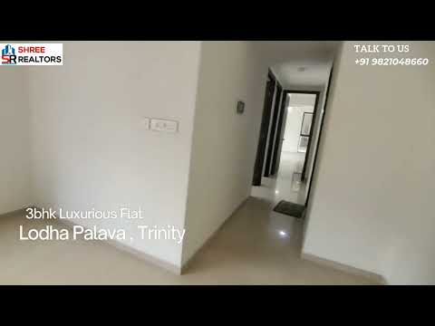 3bhk luxurious resale flat, Lodha Palava Trinity & Crown. Dombivli