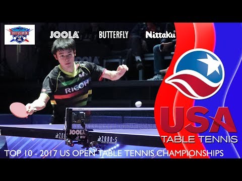 USATT Top 10 - 2017 US Open Table Tennis Championships