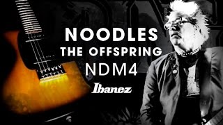 Video thumbnail for Noodles of THE OFFSPRING and his Ibanez NDM4 signature Guitar by Ibanez Guitar
