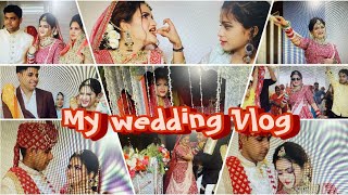 My wedding day __ thoda sa rona dhona or bhot sari masti 🌝__ #khushikishadi __ Khushi Kasana