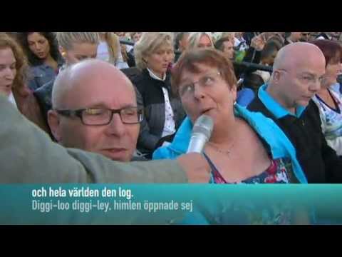 Herreys - Diggi-Loo-Diggi-Ley (Allsång på skansen 2012)