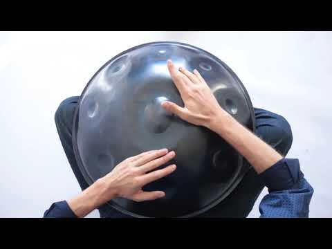 B Celtic Minor handpan lesson by Pasha Aeon, 7 beat rhythm