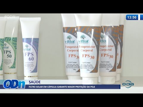 Durante o b r o broÌ, filtro solar em caÌpsula garante maior protecão da pele 13 09 2021