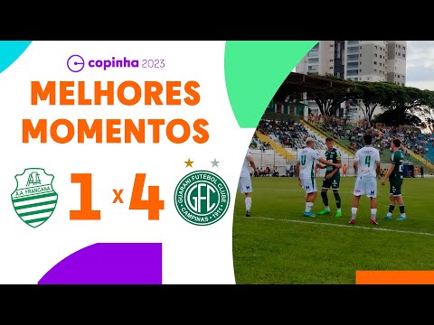 FRANCANA 1 X 4 GUARANI | MELHORES MOMENTOS | 1ª RODADA | GRUPO 8 | COPINHA 2023