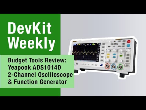 Budget Tools Review: Yeapook ADS1014D 2-Channel Oscilloscope and Function Generator