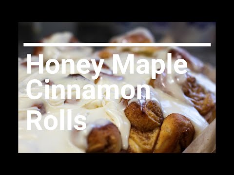How to Make Homemade Honey Maple Cinnamon Rolls
