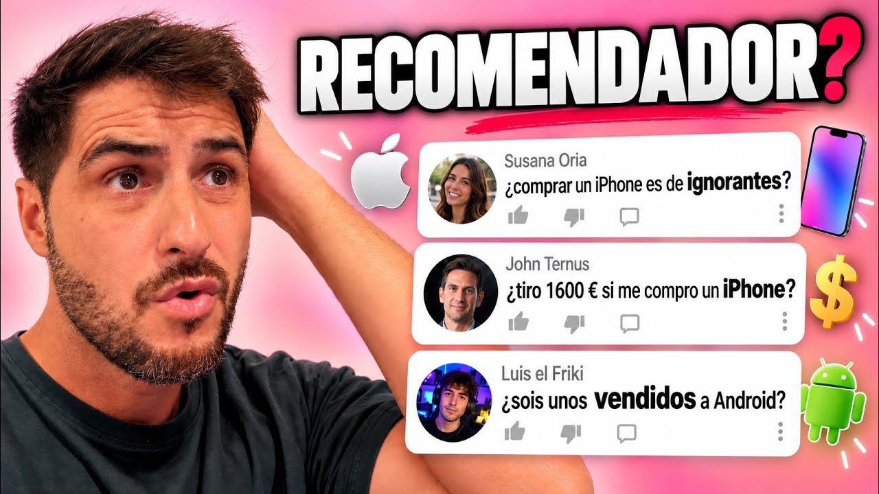 ¿COMPRAR un iPhone 18 o un ANDROID? EL RECOMENDADOR